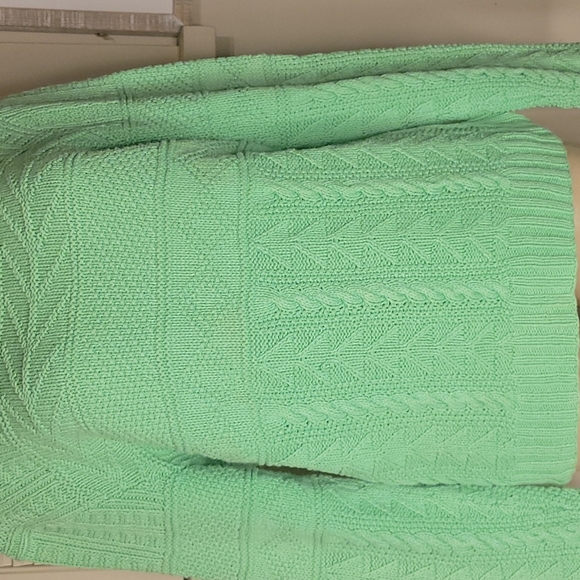 POLO BY RALPH LAUREN  GREEN SWEATER - Picture 3 of 15